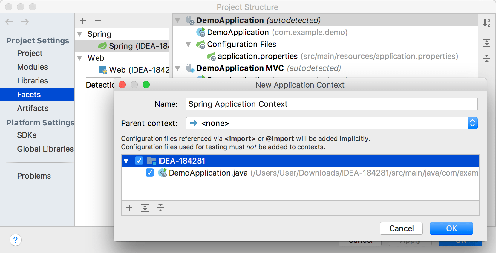 Java开发平台IntelliJ IDEA教程：配置Spring facet 