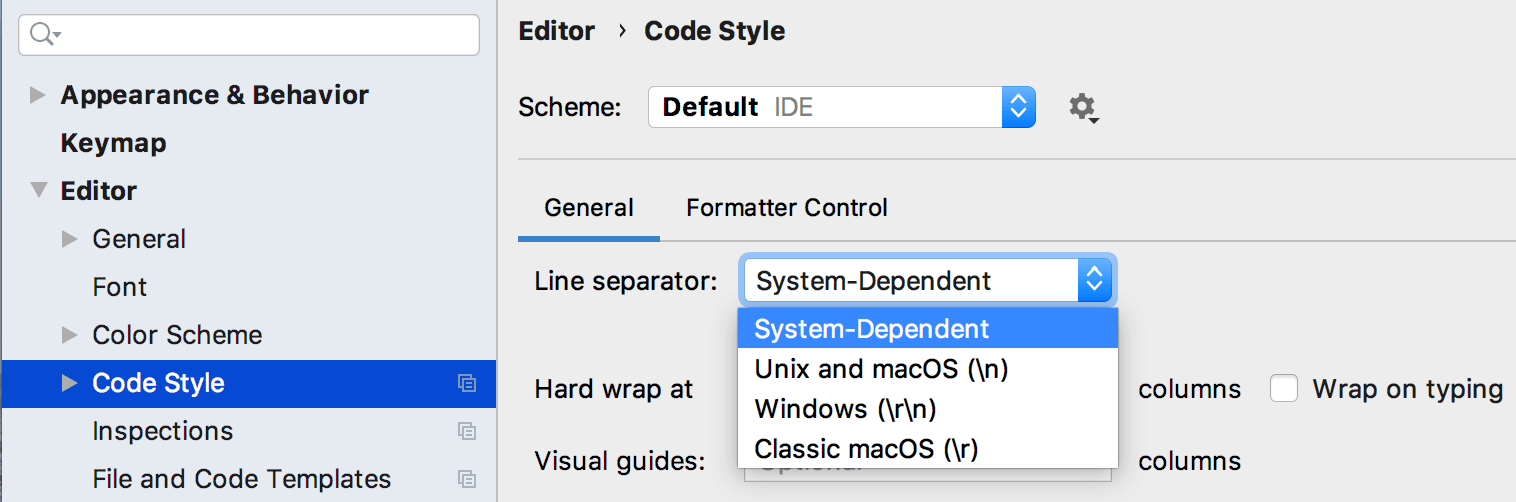 Pycharm IDE设置系列教程（五）：配置行分隔符