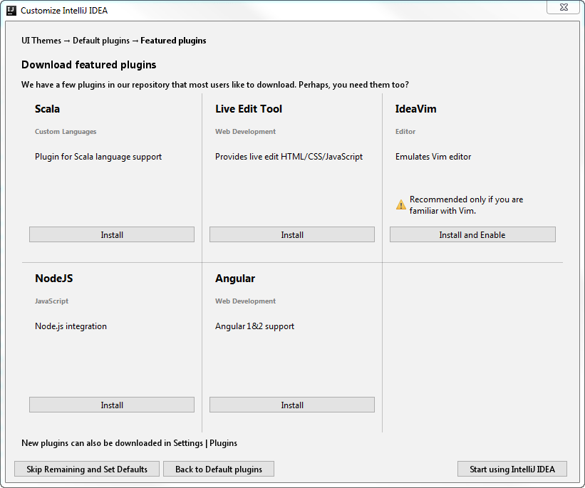 IntelliJ IDEA入门教程：首次运行IntelliJ IDEA