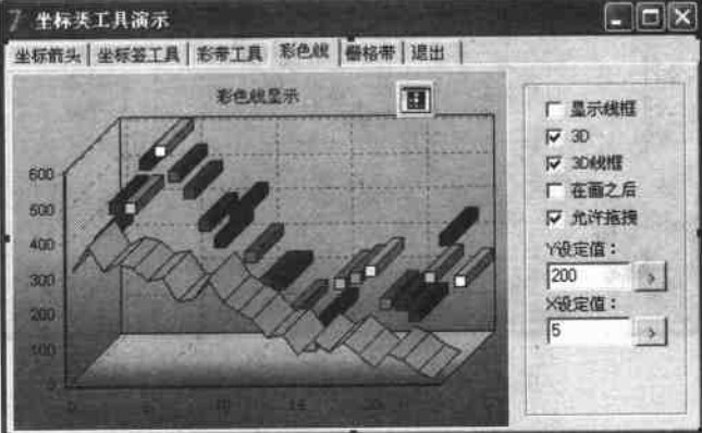 坐标类工具设计阶段界面