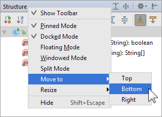 IntelliJ IDEA IDE设置系列教程（八）：操纵工具窗口