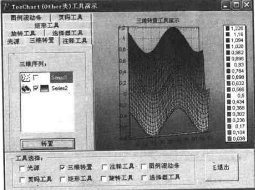 三维转置工具运行效果（转置前）