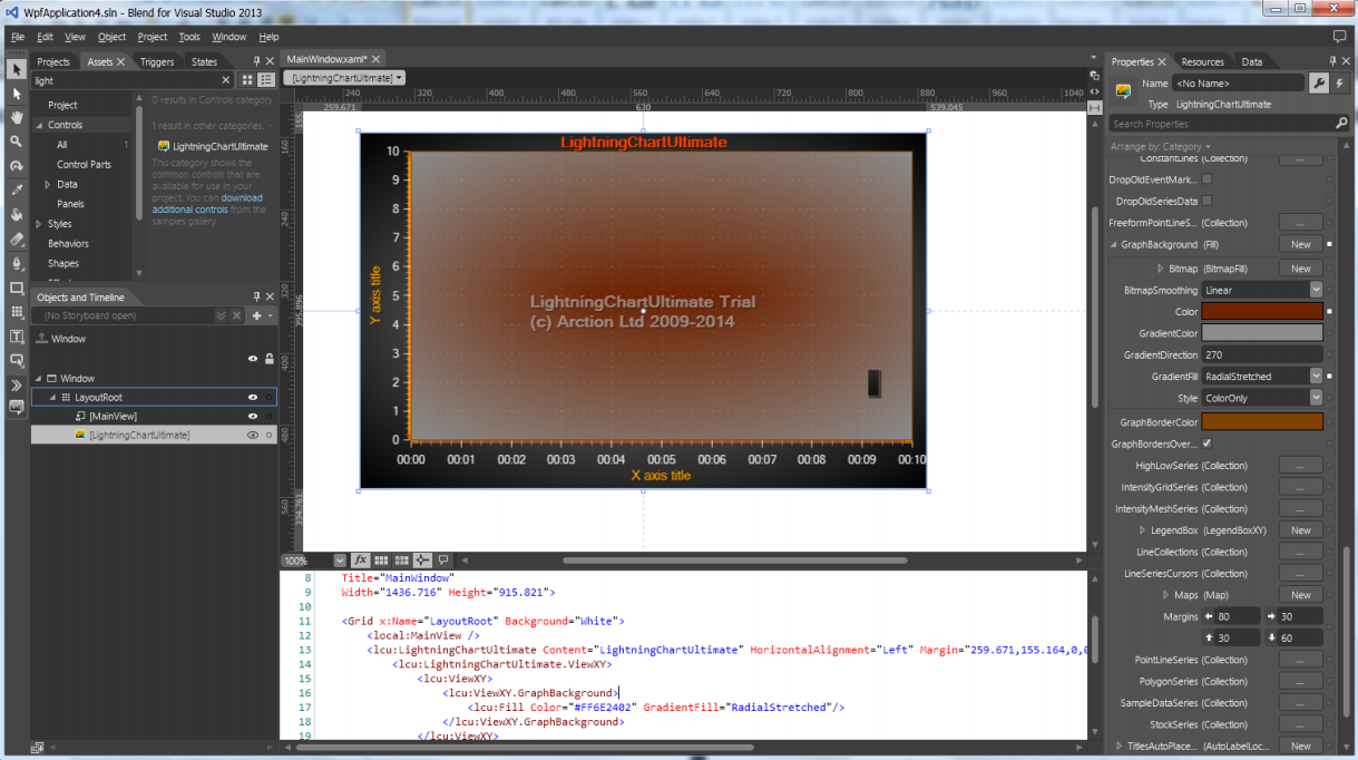 WPF\Winforms图表LightningChart.NET中文用户手册（五）：组件管理