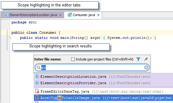 IntelliJ IDEA IDE设置系列教程（十三）：配置范围和文件颜色