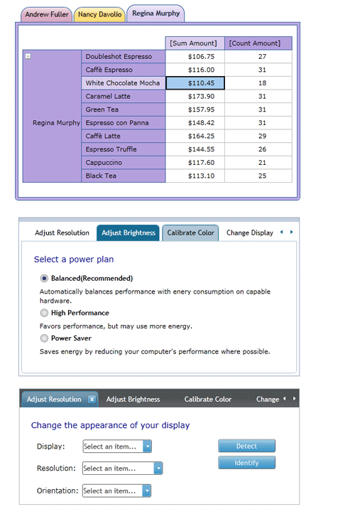 Silverlight TabControl