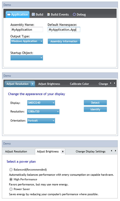 Silverlight TabControl