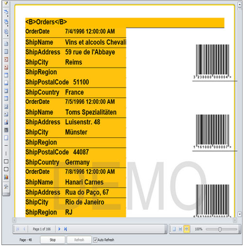 Stimulsoft reporting，Business Objects，智能报表，报表设计器，商业对象，实体模型