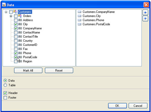 Stimulsoft reporting，Business Objects，智能报表，报表设计器，商业对象，实体模型