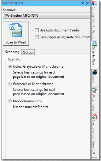 Solid,Converter,PDF,PDF格式,文档转换,Word (DOC)格式,PDF转换至Word文档,扫描示例,扫描为Word文档