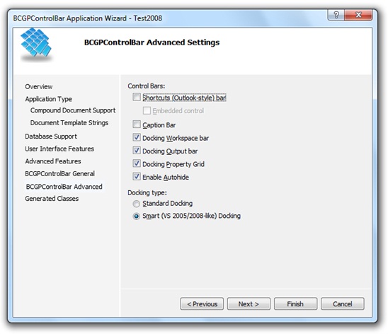 BCGControlBar MFC界面控件安装向导 - Visual C++ 2005/2008/2010环境