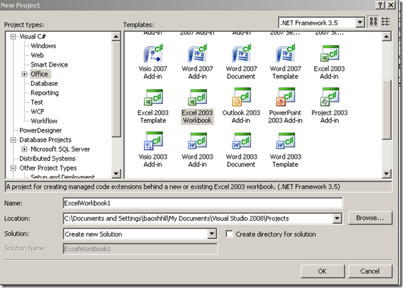 用C#制作Excel AddIn的方法介绍